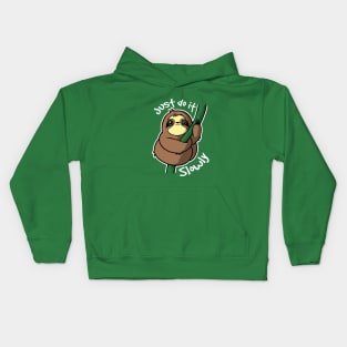 Slow sloth Kids Hoodie